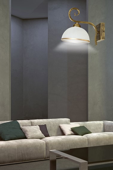 Kinkiet WIVARA K1 Złoty