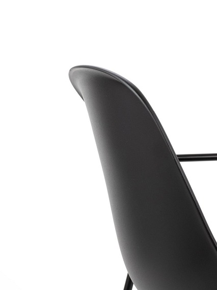 Krzesło Resol Arm 57x61x82 Czarny