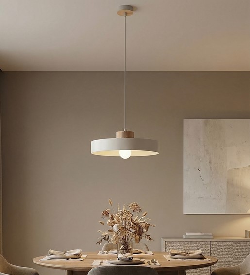 Lampa Wisząca KIVI 1L Biały