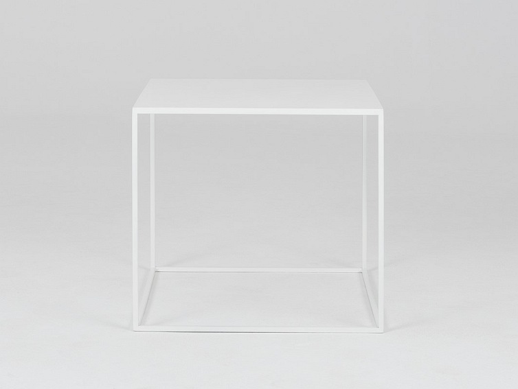 Stolik Kawowy TENSIO METAL 50 Biały