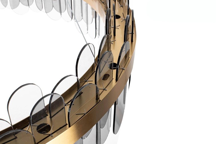 Lampa Wisząca NEMO 100 Złoty