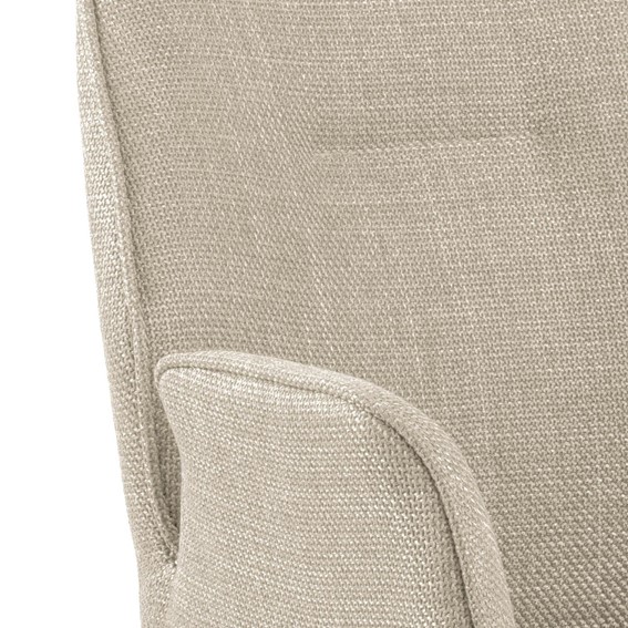 Krzesło Obrotowe z Podłokietnikami AURA Beżowy