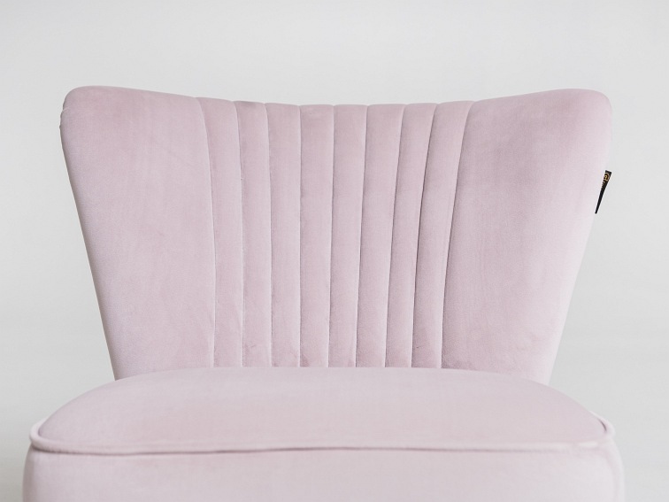 Fotel Harry 72x74x76 Owoc Lychee/Naturalny