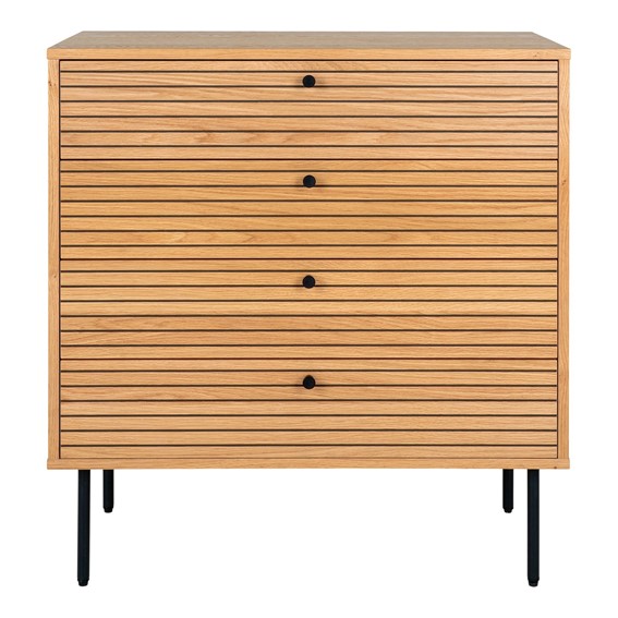 Komoda KYOTO 80cm z Szufladami Dąb Naturalny