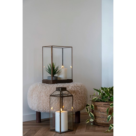 Latarenka MANALI Antyczny Złoty