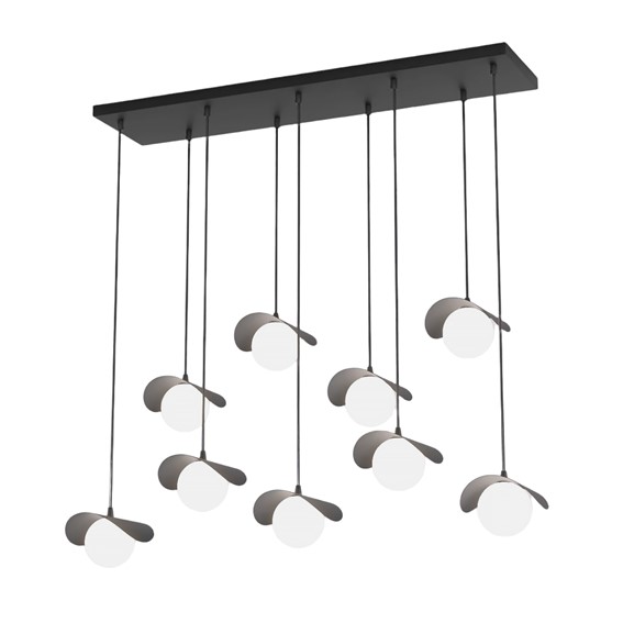 Lampa Wisząca RITUAL 9 Czarny