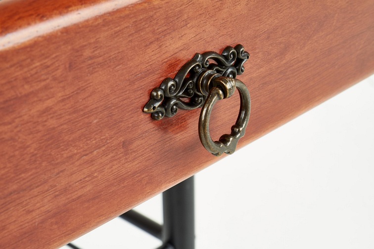 Szafka nocna FIONA czereśnia ant/czarny