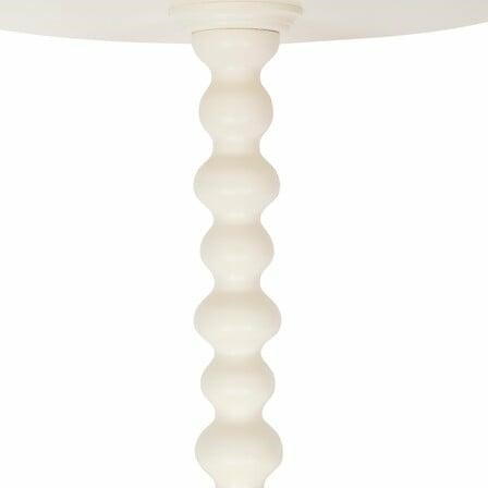 Stolik ALIX Fi38cm Kremowy