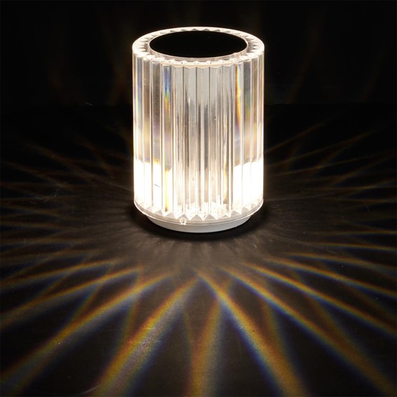 Lampka Cryształowa PIONOWA LED