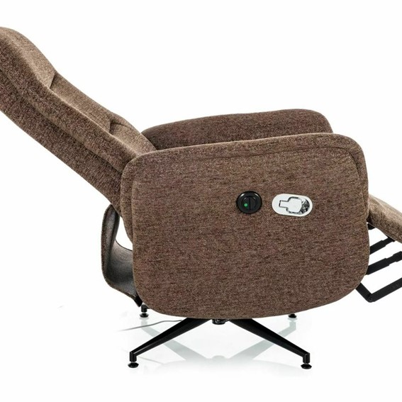 Fotel Rozkładany NESTOR RAVEN Cappuccino