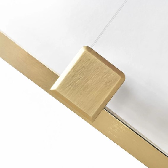 Kabina Prysznicowa MONTANA DOUBLE 80x80 Złoty Szczotkowany