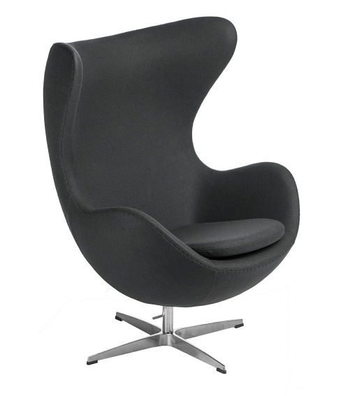 Fotel Jajo 66x78x106 Ciemny Szary Premium Kaszmir 41