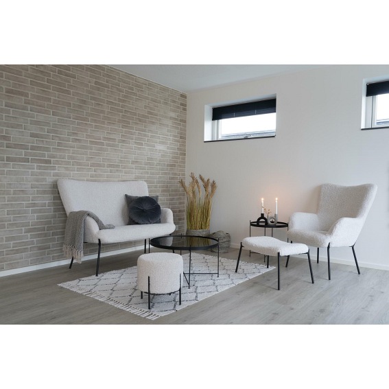 Fotel Glasgow 76x70x98 Biały