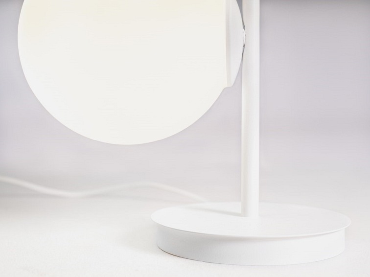 Lampa Stołowa Bobler 40x40x52 Biały