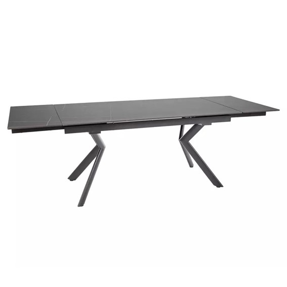 Stół Rozkładany NORTON (160-240)x90 Czarny Mat