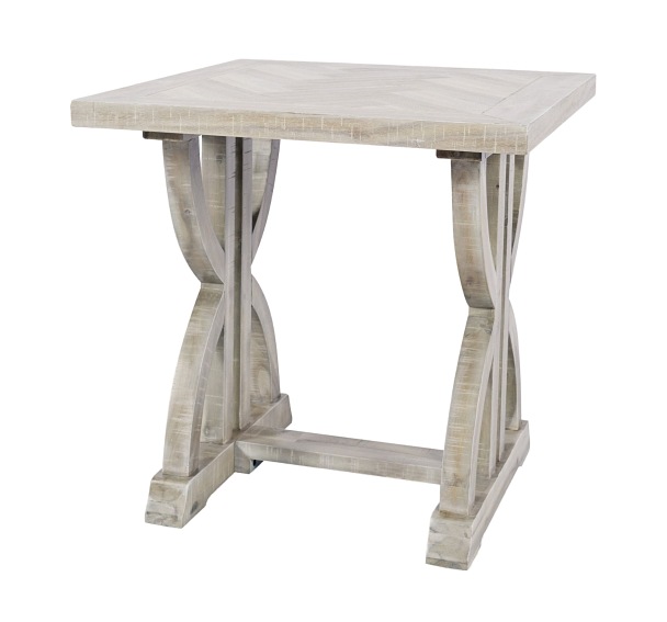 Stolik Nocny AV1934-3 Avola Ash 61x61x61 Szary