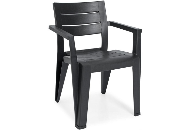 Zestaw Ogrodowy Julie 8-Osobowy Grafit