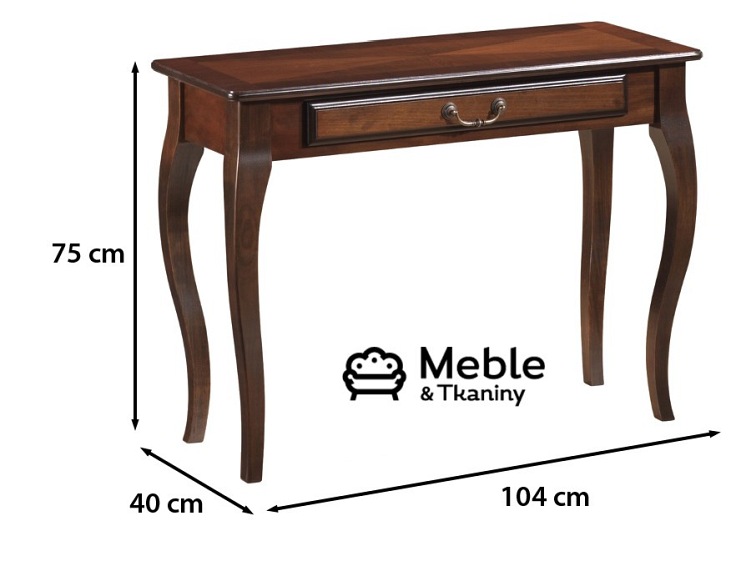 Ława PADOVA D Ciemny Orzech