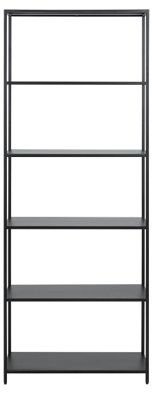 Regał Wysoki Newcastle 30x69x185 Czarny