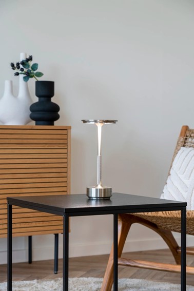 Lampka Nocna LYNEHAM Srebrny
