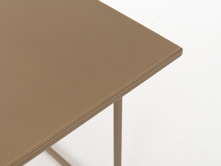 Stół Kawowy Walt Metal 100x60 Złoty