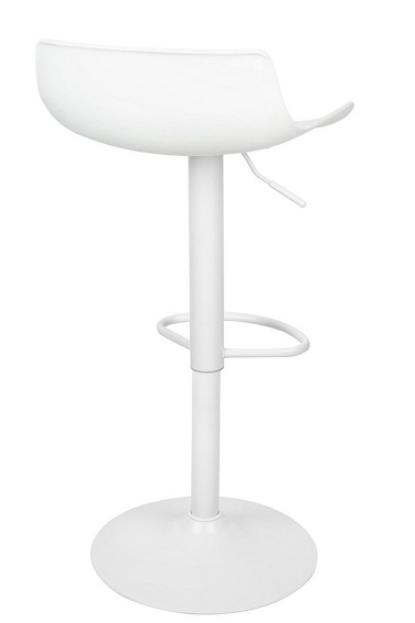 Krzesło Barowe Regulowane SNAP BAR Biały