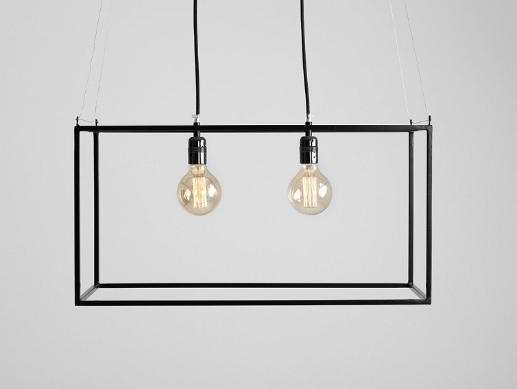 Lampa Wisząca METRIC M Czarny
