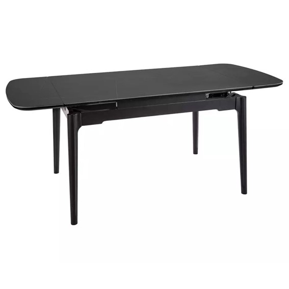 Stół Rozkładany SENTO (120-180)x80 Czarny Mat