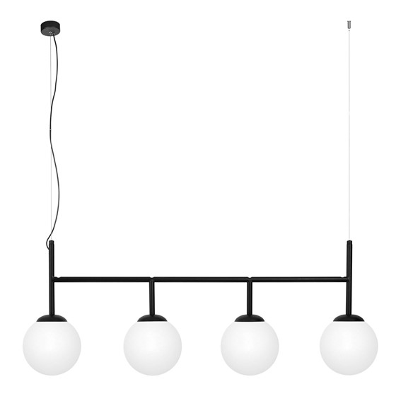 Lampa Wisząca GELATO K-4883 Czarny/Biały Matowy