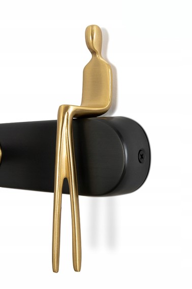 Lampa Ścienna BOY TUBE L Czarny