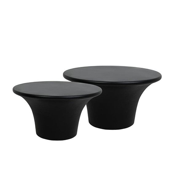 Zestaw Stolików Kawowych PODIUM Czarny