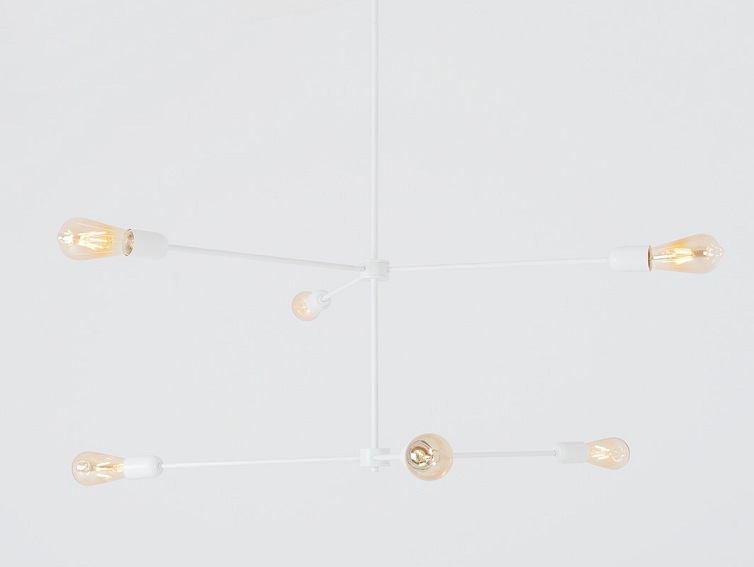 Lampa wisząca TRISO 6 – biały