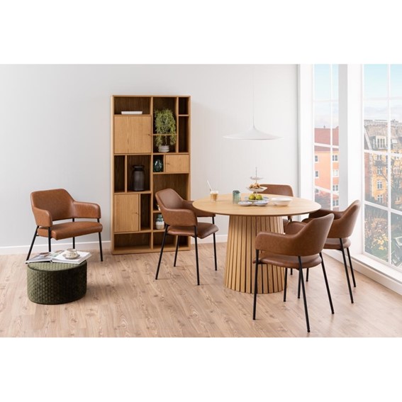 Regał RANGOON Szeroki Dąb