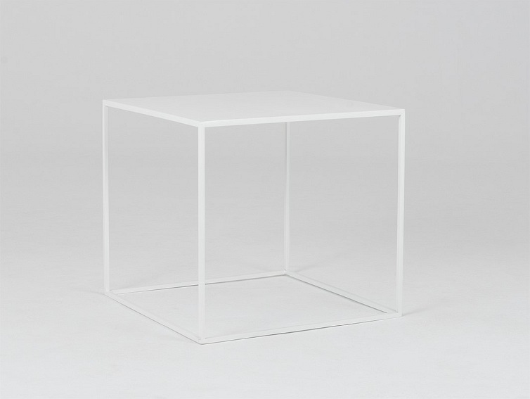 Stolik Kawowy TENSIO METAL 50 Biały