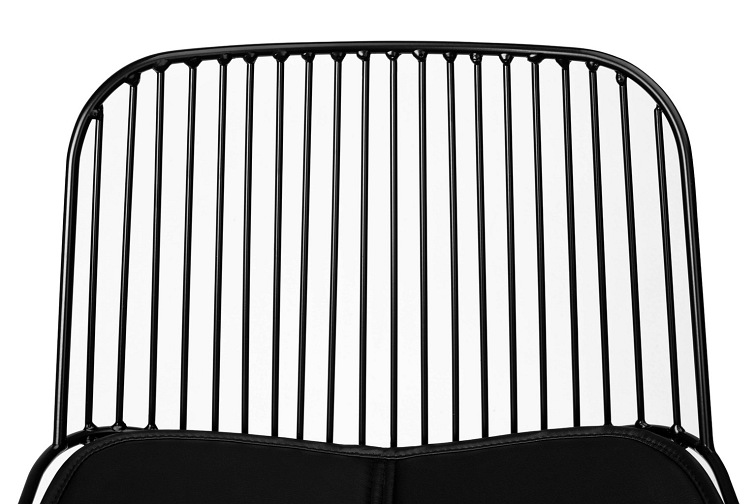 Krzesło Barowe MILES 76cm Czarny