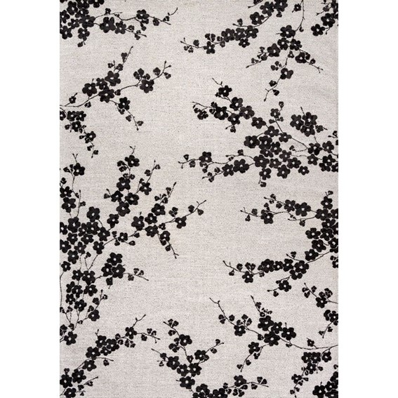 Dywan SAKURA NIGHT SNOW 9835 280x390 cm Biały/Czarny