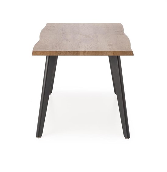 Stół Rozkładany DICKSON 2 (210-150)x90 Naturalny/Czarny