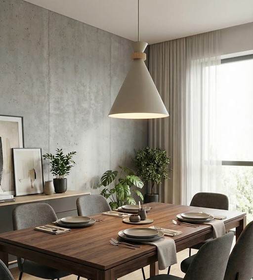 Lampa Wisząca ZERO 1 Beżowy