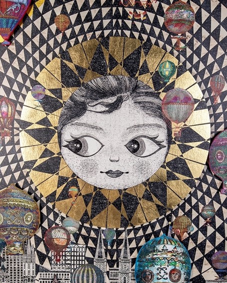 Obraz WARSAW GIRL 110x174cm