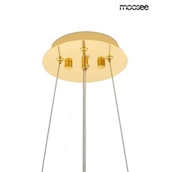 Lampa Wisząca TUBS 18 Złoty