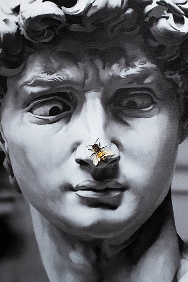 Obraz STATUE 100x125 cm