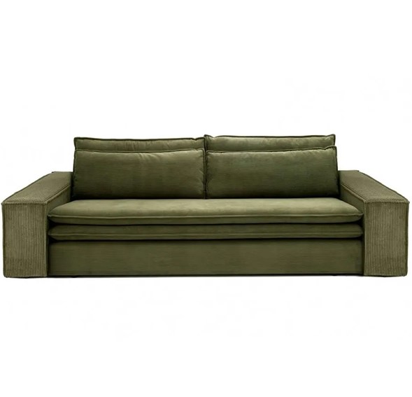 Sofa SENSE SLIM Ciemna Zieleń z Funkcją Spania - I Grupa Tkanin