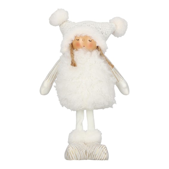 Figurka Dekoracyjna Dziewczynka ŚNIEŻYNKA 33cm