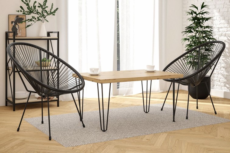 Ława L(B)-FX 67x101 Nogi III Dąb Artisan