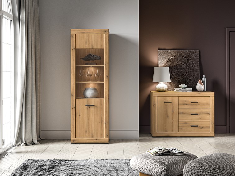 Witryna DORA 02 Dąb Evoke