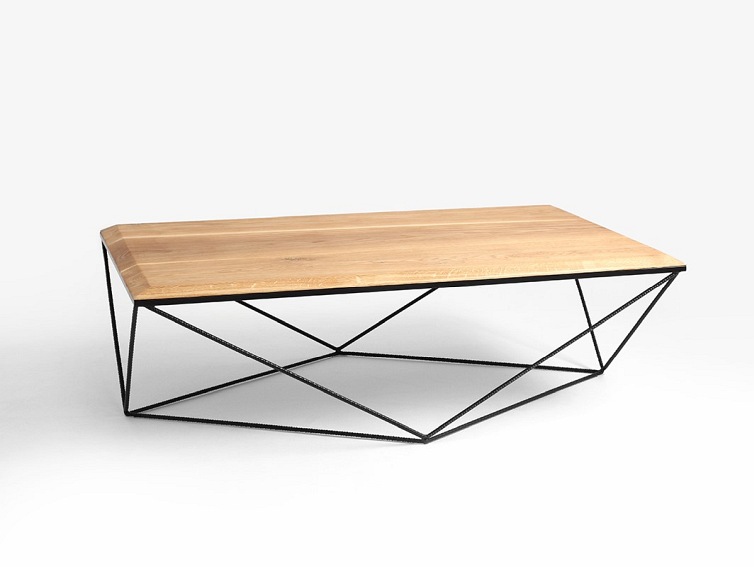 Stół kawowy DARYL SOLID WOOD 140