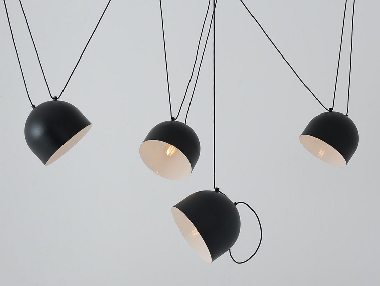 Lampa wisząca POPO L 4 – czarny