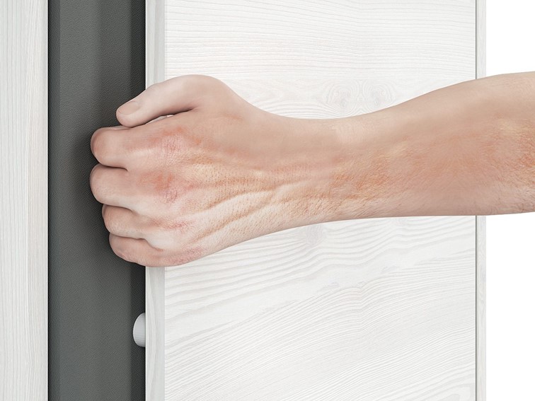 Szafa HYGA 06 Sosna Śnieżna/Antracyt