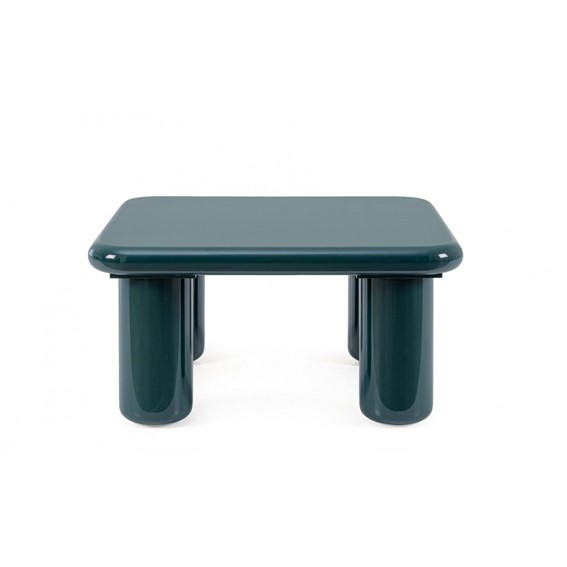 Stolik Kawowy OTILIA SQ 80x80cm Zielony