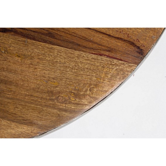 Stolik Kawowy LANCASTER Fi70cm Brązowy